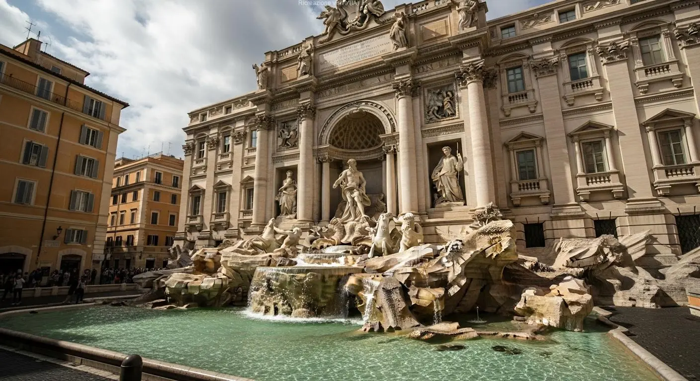 Fontana di Trevi - Visitare Roma